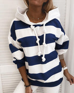 Load image into Gallery viewer, 2020 Fall Hot Sale Long Sleeve Striped Hoodie
